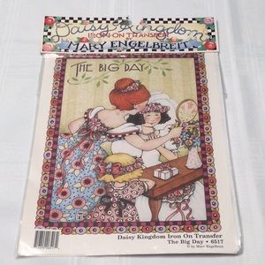 Mary Engelbreit Iron On Transfer The Big Day